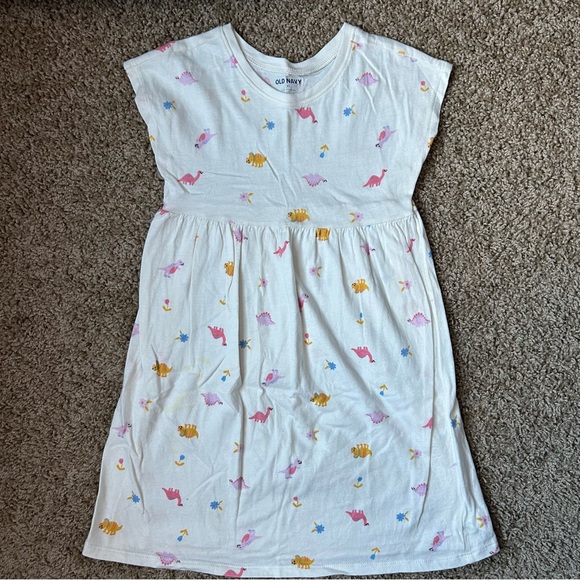 LOT OF 8 Old Navy Girls Fit & Flare Printed Jersey Dress Size 5T |E17 - Picture 9 of 15